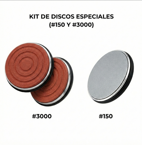 Kit de Discos Especiales Refilo® – Restauración y Pulido Final
