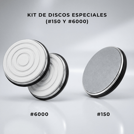 Kit de Discos Especiales Refilo® – Restauración y Pulido Final